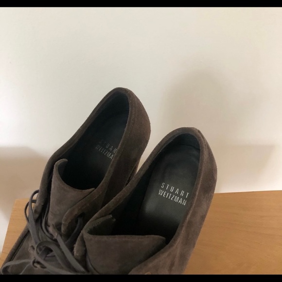 Stuart Weitzman Suede Pump Bootie - Picture 6 of 6